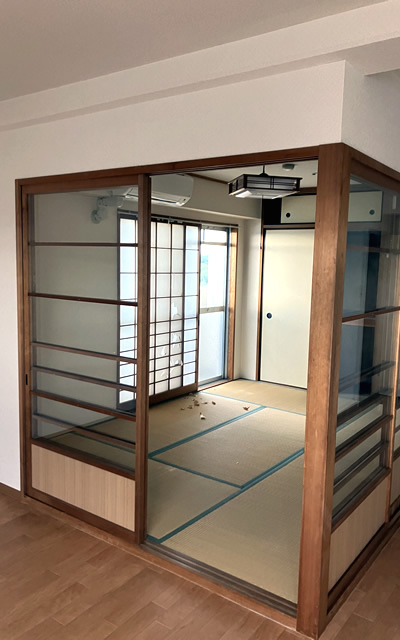 一人用居室 内装1