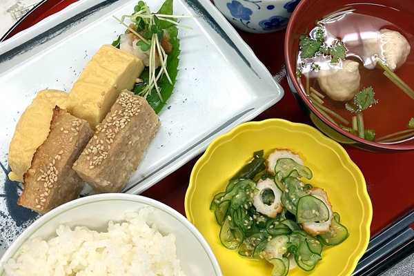 季節を感じる食事